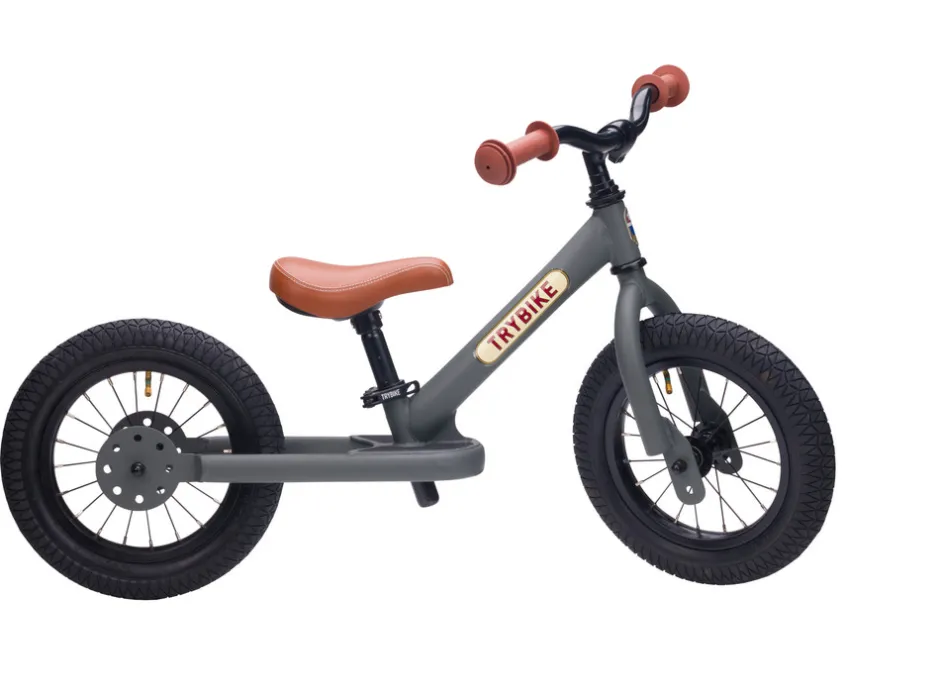 New 3-Hjul, Antracitgrå Løbecykler & Cykler