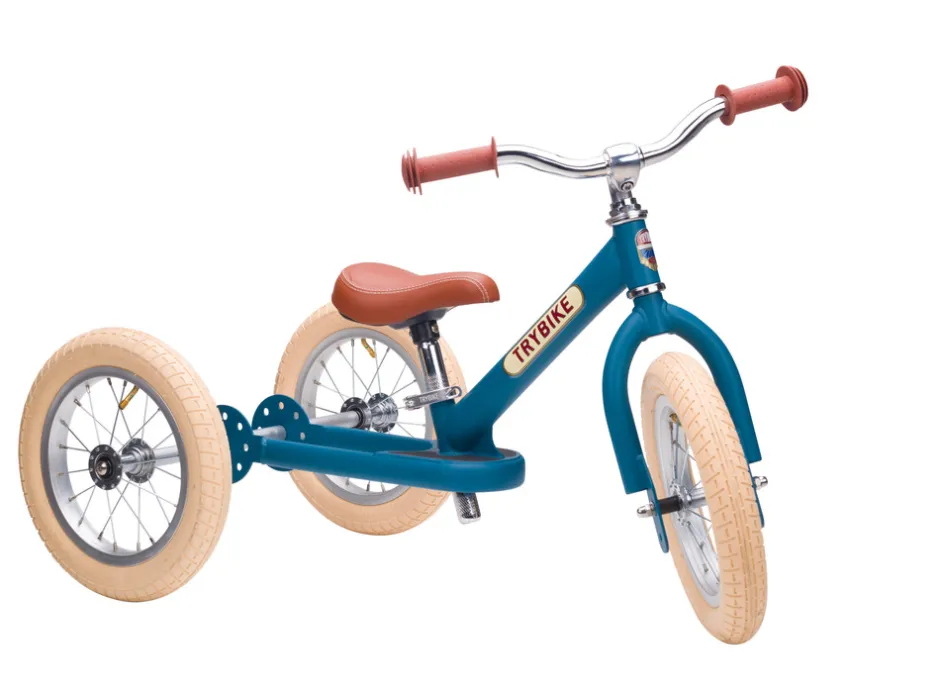 Sale 3-Hjul, Vintage Blå Løbecykler & Cykler