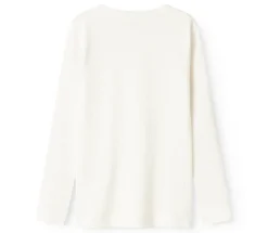 Sale T-shirt, langærmet - Gentle white T-Shirts & Toppe|Bluser