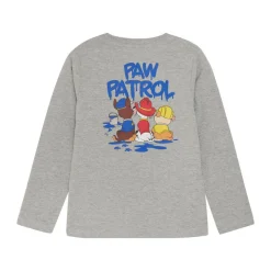 New T-shirt langærmet - Grey Melange Bluser