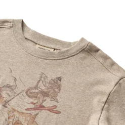 Sale T-shirt langærmet Claus - Gravel Melange Bluser