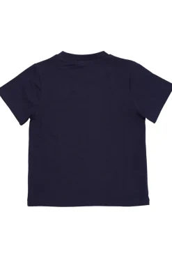 Best T-shirt m. print - NAVY T-Shirts & Toppe