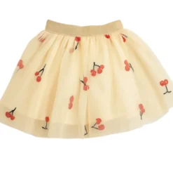 Outlet Tylskørt Cherry Tutu Nude Festtøj & Tilbehør