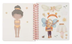 Outlet Udklædningsbog - Rosa & Friends Aktivitets- & Malebøger