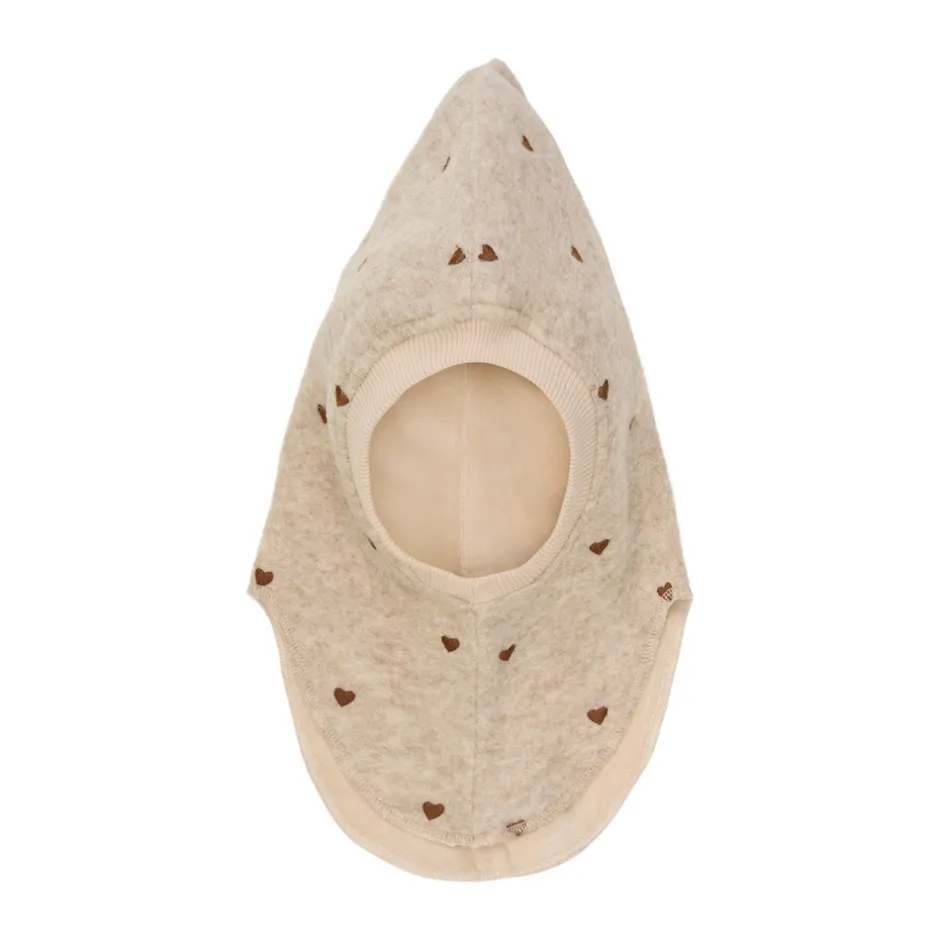 Hot Uld Balaclava - Sand melange Elefanthuer & Huer|Uldhuer, Uldvanter & Uldfutter