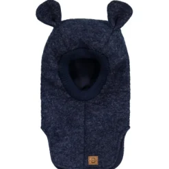 Uld Balaclava w Strik - BLUE NIGHTS Elefanthuer & Huer|Uldhuer, Uldvanter & Uldfutter
