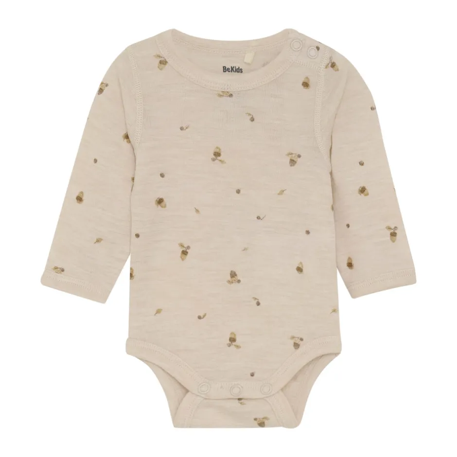 Hot Uld Body Langærmet - Aop - 2020 Uldbodyer|Bodystocking Langærmet