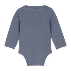 Outlet Uld body langærmet body - solid - Folkstone Gray Melange Bodystocking Langærmet|Uldbodyer