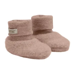 Sale Uld Fleece Footies - Mahogany rose Overtræksfutter|Uldhuer, Uldvanter & Uldfutter