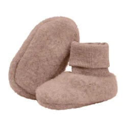 Sale Uld Fleece Footies - Mahogany rose Overtræksfutter|Uldhuer, Uldvanter & Uldfutter