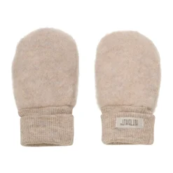 Hot Uld Fleece Vanter - Camel melange Luffer & Vanter