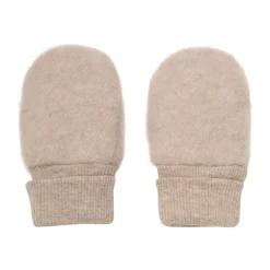 Hot Uld Fleece Vanter - Camel melange Luffer & Vanter