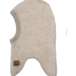 Outlet Uld fullface - MELANGE OFF WHITE Elefanthuer & Huer|Uldhuer, Uldvanter & Uldfutter