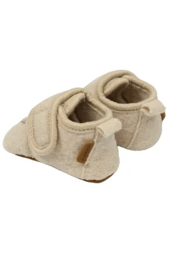 Discount Uld Hjemmesko m. Boderi - Off White Hjemmesko