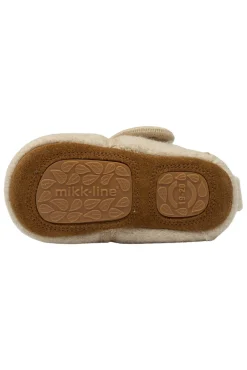 Discount Uld Hjemmesko m. Boderi - Off White Hjemmesko