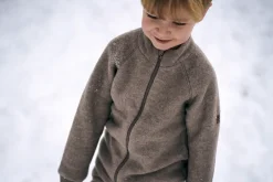 Clearance Uld jakke - Melange denver Cardigans, Veste & Trøjer|Uldoverdele