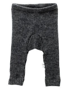 Hot Uld Leggings - grå Uldunderdele