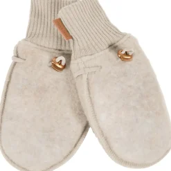 Hot Uld vanter - Melange Offwhite Uldhuer, Uldvanter & Uldfutter