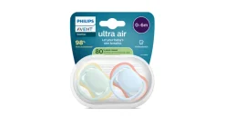 Hot Ultra air soother, 0-6 m, lysegrøn/lyseblå Sutter