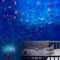 Clearance Undervands Projector - søstjerne Børn White Noise Og Højtalere|Lamper