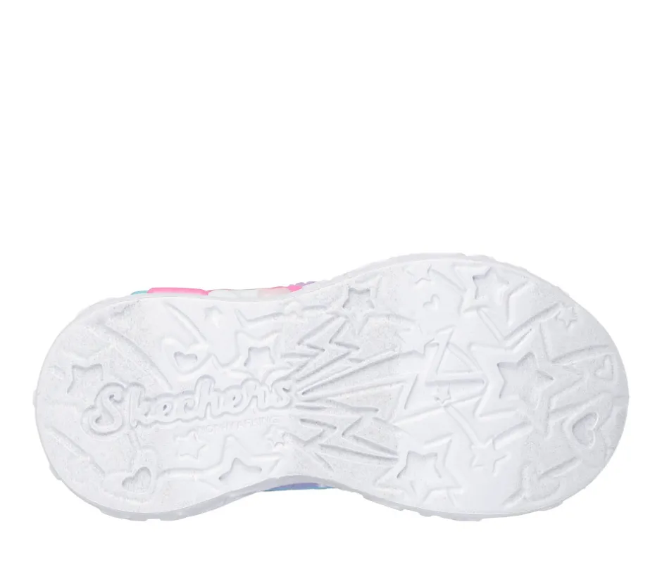 Hot Unicorn Charmer Lil Starlite - Silver/multi Sneakers Med Blink|Sneakers Med Lys