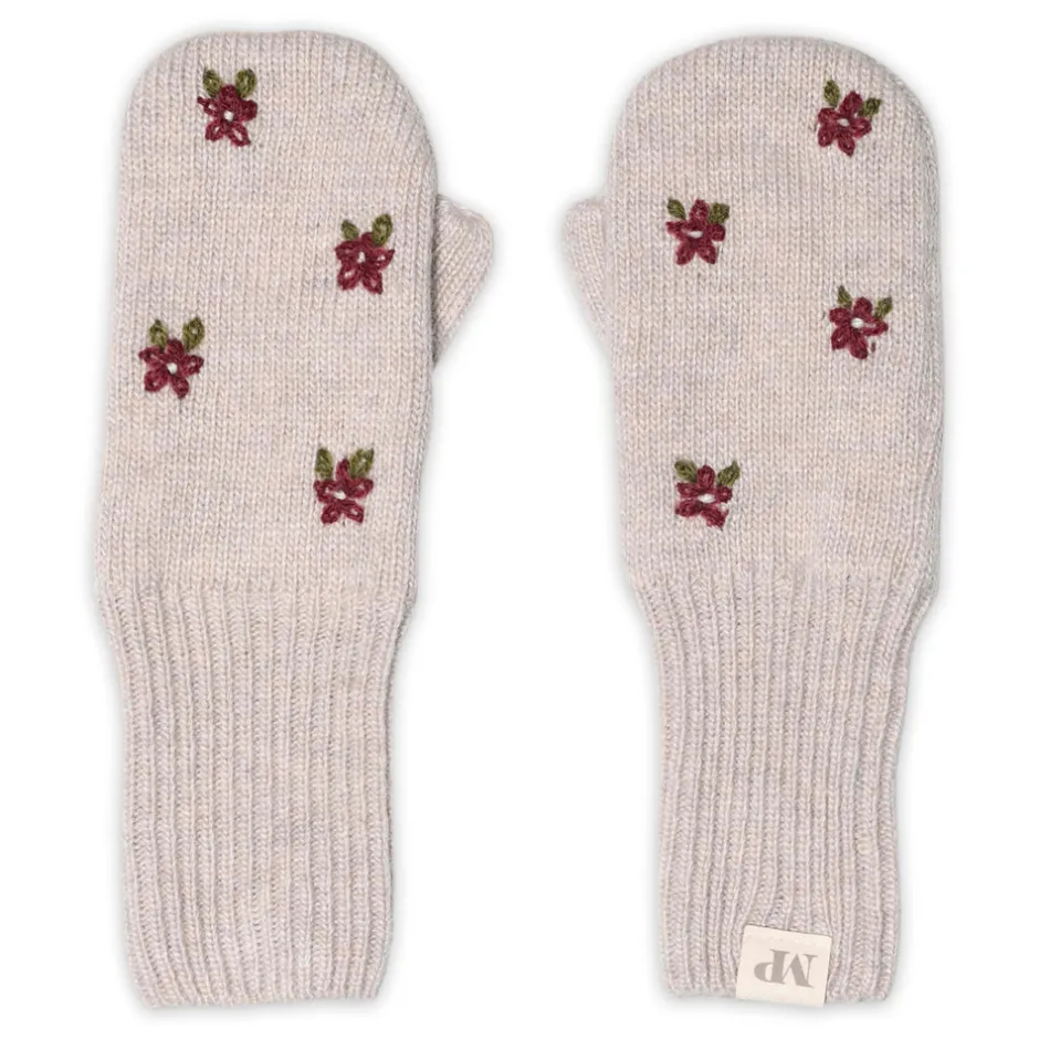 New Uppsala Handsker - Beige Melange Luffer & Vanter