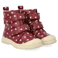 Sale Vandafvisende TEX-støvle med hjerteprint - 3951 Vinterstøvler