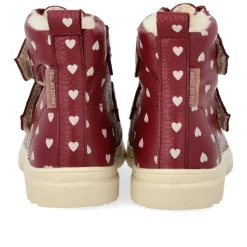 Sale Vandafvisende TEX-støvle med hjerteprint - 3951 Vinterstøvler