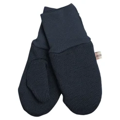 Online Vanter med tot - Classic Navy Luffer & Vanter|Uldhuer, Uldvanter & Uldfutter