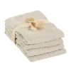 Sale Vaskeklud (4 pk) - Beige Stofbleer & Klude
