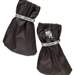 Sale Vatterede PU futter med foer - sort Overtræksfutter