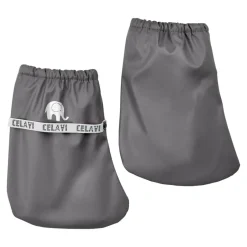 Discount Vatterede PU futter med foer - grå Overtræksfutter