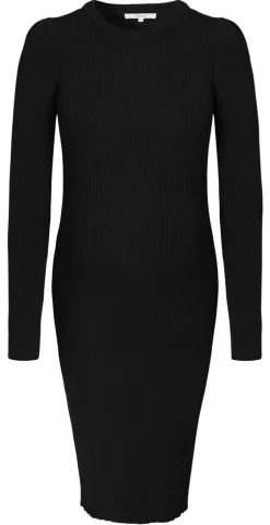 Clearance Vena Strikkjole - Black Kjoler/Nederdele
