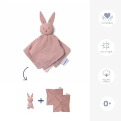 Clearance Vendbar nusseklud Rosa Nusseklude