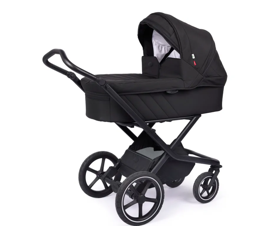 Vida - Black Barnevogne Med Langt Liggemål