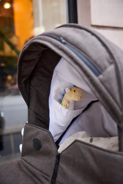 Sale Vida - Dark brown Barnevogne Med Langt Liggemål