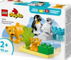 Discount Vilde dyrefamilier: pingviner og løver 10442 Lego