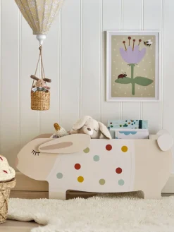 New Villja Bogkasse, Hvid - FSC®, MDF Børn Kasser