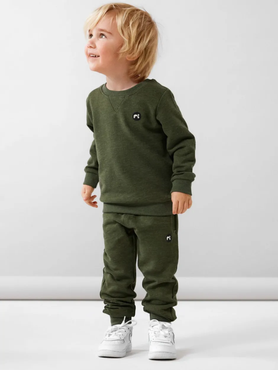 Sale Vimo lang�rmet sweat - Rifle green Cardigans, Veste & Trøjer