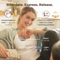 Outlet 1264W Materno flow elektrisk brystpumpe Brystpumper