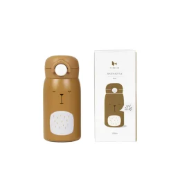 New Water bottle - Small - Bear - Ochre Madkasser & Drikkedunke