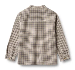 Outlet Willum Skjorte - Blue check Skjorter