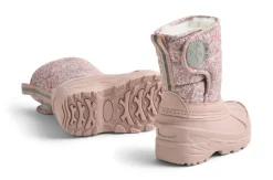 Hot Winty Vinterstøvle - Rose powder flowers Vinterstøvler