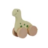 Sale Wooden Dino on Wheel Trækdyr