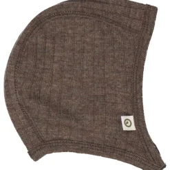 Hot Woolly hat i merinould - Walnut melange Babyhjelme|Uldhuer, Uldvanter & Uldfutter