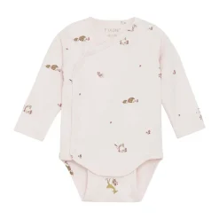 Hot Wrap Body Langærmet - 5902 Bodystocking M. Skrålukning