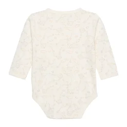 Clearance Wrap body ls - Marshmallow Bodystocking M. Skrålukning|Præmatur Tøj