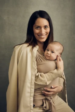 Online Wrap L - beige biscotti cream Bæreseler & Vikler