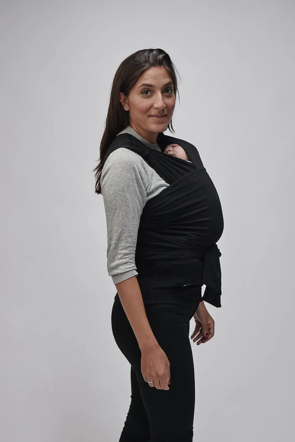 Best Wrap S - charcoal black Bæreseler & Vikler