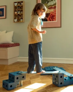 New 2x Balancebomme Sky Blue Tumlemøbler